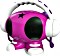 BigBen MP3 Karaoke Roboter pink/weiß