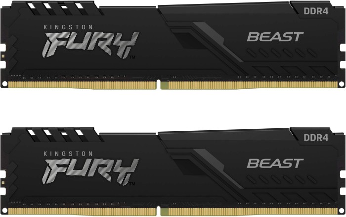 Kingston FURY Beast DIMM Kit 64GB, DDR4-3200, CL16-20-20