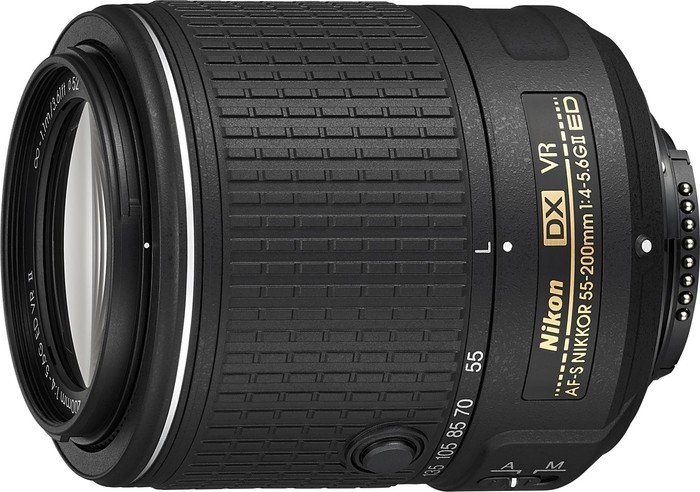 Nikon AF-S DX 55-200mm 4.0-5.6G ED II VR czarny