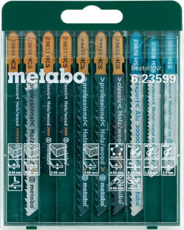 Metabo Stichsägeblatt-Set, 10-tlg. (623599000) ab € 6,70 (2024 