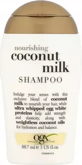 OGX Nourishing + Coconut Milk szampon, 88.7ml