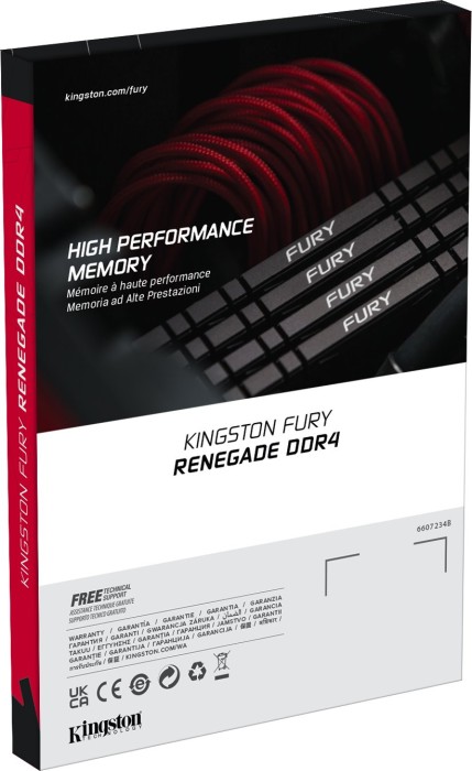 Kingston FURY Renegade DIMM Kit 32GB, DDR4-3200, CL16-18-18