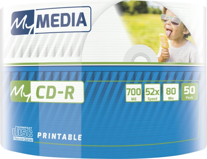 Verbatim MyMEDIA MyCD-R 80min/700MB 52x, 50-pack printable
