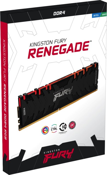 Kingston FURY Renegade RGB DIMM Kit 16GB, DDR4-3200, CL16-18-18