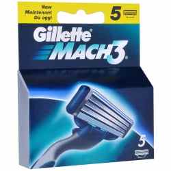 Gillette Mach3 ostrza zapasowe, sztuk 5