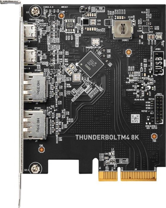MSI ThunderboltM4 8K, PCIe 3.0 x4