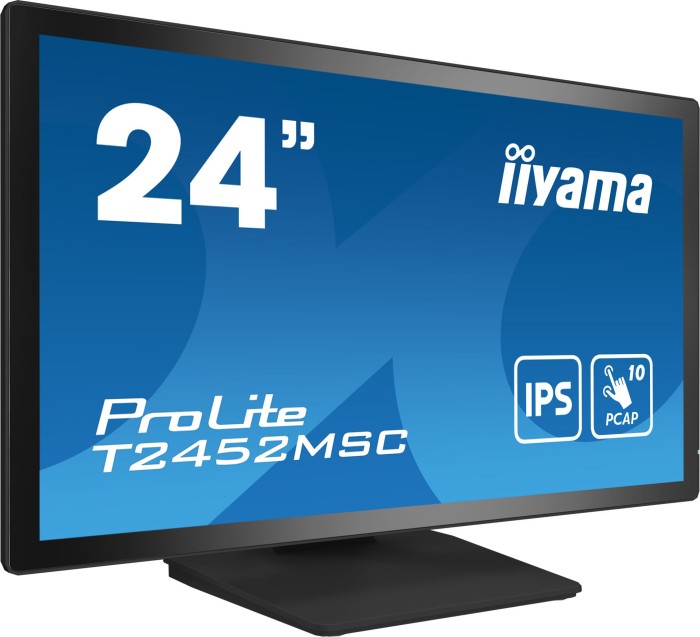 iiyama ProLite T2452MSC-B1, schwarz, 23.8"