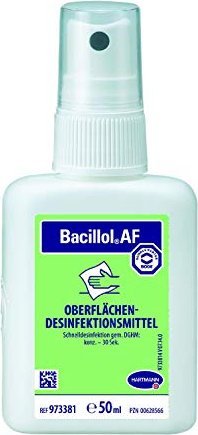 Hartmann Bacillol AF Flächendesinfektionsspray, 50ml