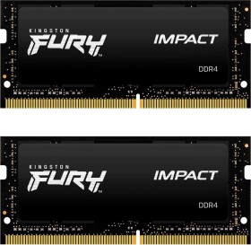 Kingston FURY Impact SO-DIMM Kit 32GB, DDR4-3200, CL20-22-22 (KF432S20IB1K2/32)