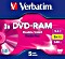 Verbatim DVD-RAM double sided 9.4GB 3x, 1er-Pack (43493)