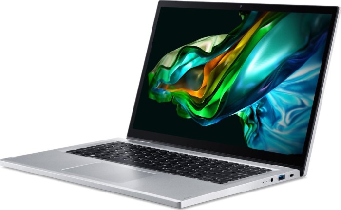 Acer Aspire 3 Spin A3SP14-31PT-37VD, Pure Silver, Core i3-N305, 8GB RAM, 512GB SSD, DE