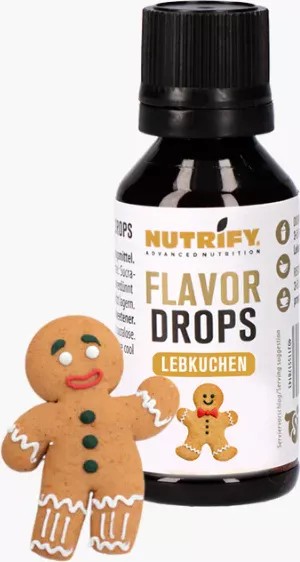 Nutrify Flavor Drops Lebkuchen 30ml