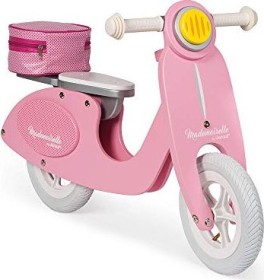 Janod Mademoiselle Laufrad Scooter rosa
