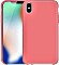 Pedea Liquid Silicone Case für Apple iPhone X pink (50160748)