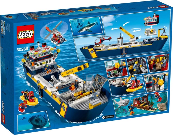 LEGO® City Oceans 60266 MeeresforschungsschiffNeuOVP 