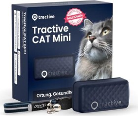 Tractive CAT Mini GPS Tracker für Katzen, inkl. Rogz Sicherheitshalsband (TRCAT5DB)