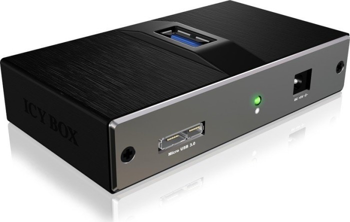RaidSonic Icy Box IB-AC611 USB hub, 4x USB-A 3.0, USB 3.0 micro-B [socket]