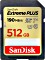 SanDisk Extreme PLUS R190/W130 SDXC 512GB, UHS-I U3, Class 10 (SDSDXWV-512G-GNCIN)