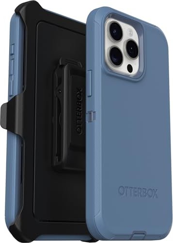 OTTERBOX Defender für Apple iPhone 15 Pro Max Baby Blue Jeans