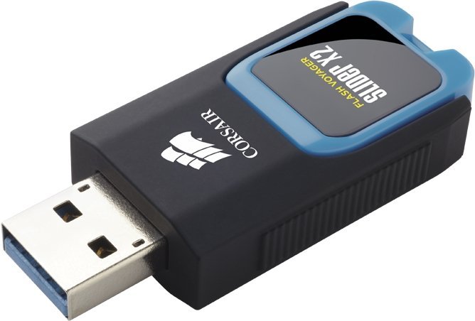 Corsair Flash Voyager slider X2 Version A 64GB, USB-A 3.0