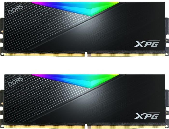 ADATA XPG LANCER RGB Black Edition DIMM Kit 64GB, DDR5-6400, CL32-39-39, on-die ECC
