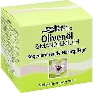 Olivenöl & Mandelmilch Regenerierende Nachtpflege 50ml