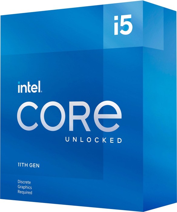 Intel Core i5-11600KF, 6C/12T, 3.90-4.90GHz, boxed ohne Kühler