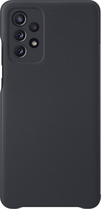 Samsung S-View Wallet Cover für Galaxy A72 schwarz
