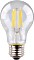Müller Licht Filament LED Birne Retro E27 4W/827 warmweiß klar, 3er-Pack (400290)