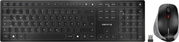 Cherry DW 9500 Slim czarny/szary, USB/Bluetooth, DE