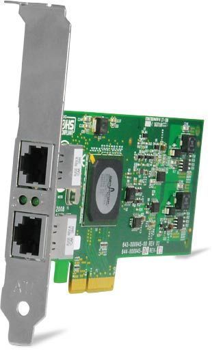 Allied Telesis 2973 adapter LAN, 2x RJ-45, PCIe 2.0 x4