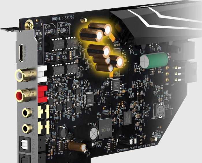 Creative Sound Blaster AE-9, PCIe x1