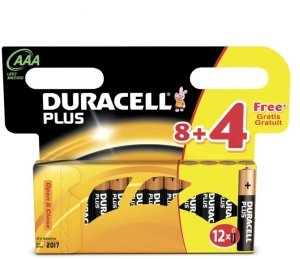 Duracell DUR019058 Plus AAA Batterien 24 Stück 