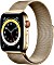 Apple Watch Series 6 (GPS + Cellular) 44mm Edelstahl gold mit Milanaise-Armband gold Vorschaubild