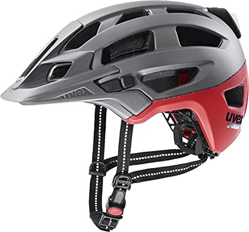 UVEX Finale Light 2.0 Helm silver/red mat
