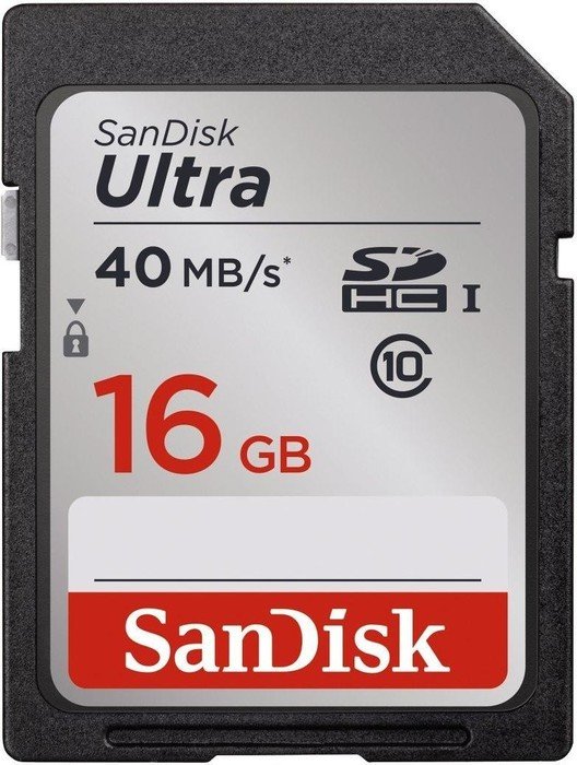 SanDisk Ultra R40 SDHC 16GB, UHS-I, Class 10