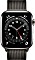 Apple Watch Series 6 (GPS + Cellular) 44mm Edelstahl graphit mit Milanaise-Armband graphit Vorschaubild
