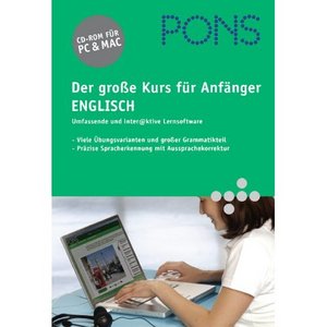 Pons Der große Kurs für Anfänger - Englisch (deutsch) (PC/MAC)
