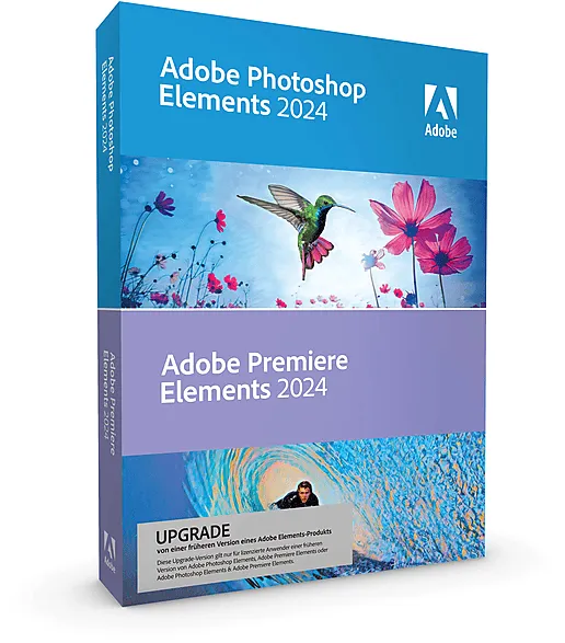 Adobe Adobe Photoshop Elements 2024 i Premiere Elements 2024, aktualizacja (niemiecki) (PC/MAC)