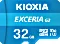 KIOXIA EXCERIA G2 R100/W50 microSDHC 32GB Kit, UHS-I U3, A1, Class 10 (LMEX2L032GG2)