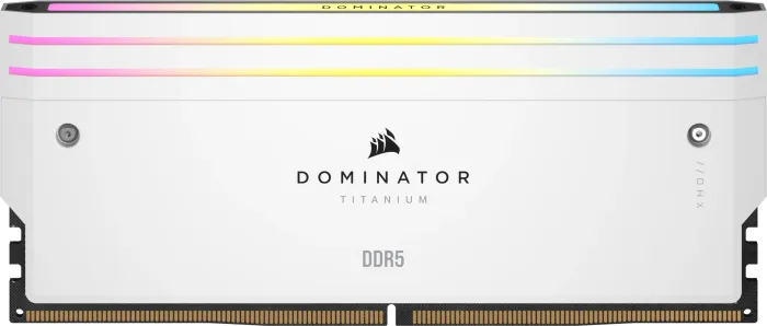 Corsair Dominator Titanium RGB biały DIMM Kit 96GB, DDR5-6400, CL32-40-40-84, on-die ECC