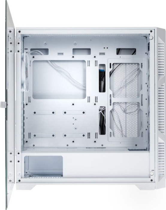 Raijintek Ponos Ultra White MS4, biały, szklane okno