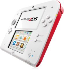 Nintendo 2DS weiß/rot