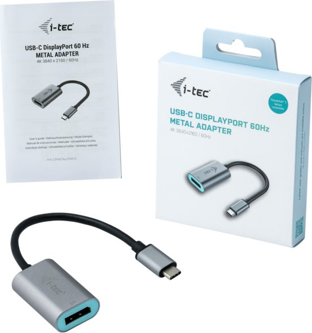 i-tec USB-C 3.0 zu DisplayPort 1.2 4K/60Hz Adapter