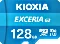 KIOXIA EXCERIA G2 R100/W50 microSDXC 128GB Kit, UHS-I U3, A1, Class 10 (LMEX2L128GG2)