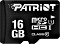 Patriot LX R80 microSDHC 16GB, UHS-I U1, Class 10 (PSF16GMDC10)
