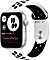 Apple Watch Nike SE (GPS) 44mm silber mit Sportarmband platinum/schwarz (MYYH2FD)