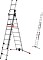 Hailo S100 Profilot Alu 3-tlg. Teleskop-Mehrzweckleiter 3x 9 Stufen (9309-507)