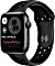 Apple Watch Nike SE (GPS) 44mm space grau mit Sportarmband anthrazit/schwarz (MYYK2FD)