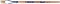 Pelikan Borstenpinsel Sorte 613F Größe 14 (721456)